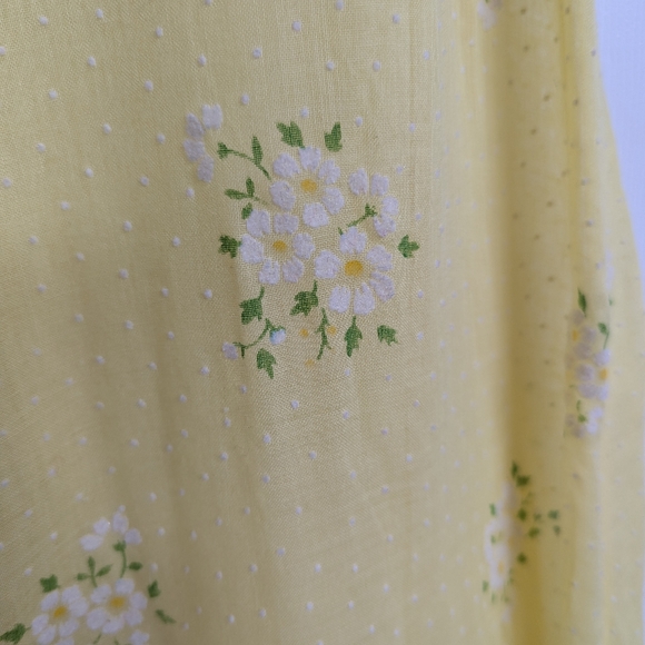 Vintage Yellow Maxi Dress - Picture 3 of 5